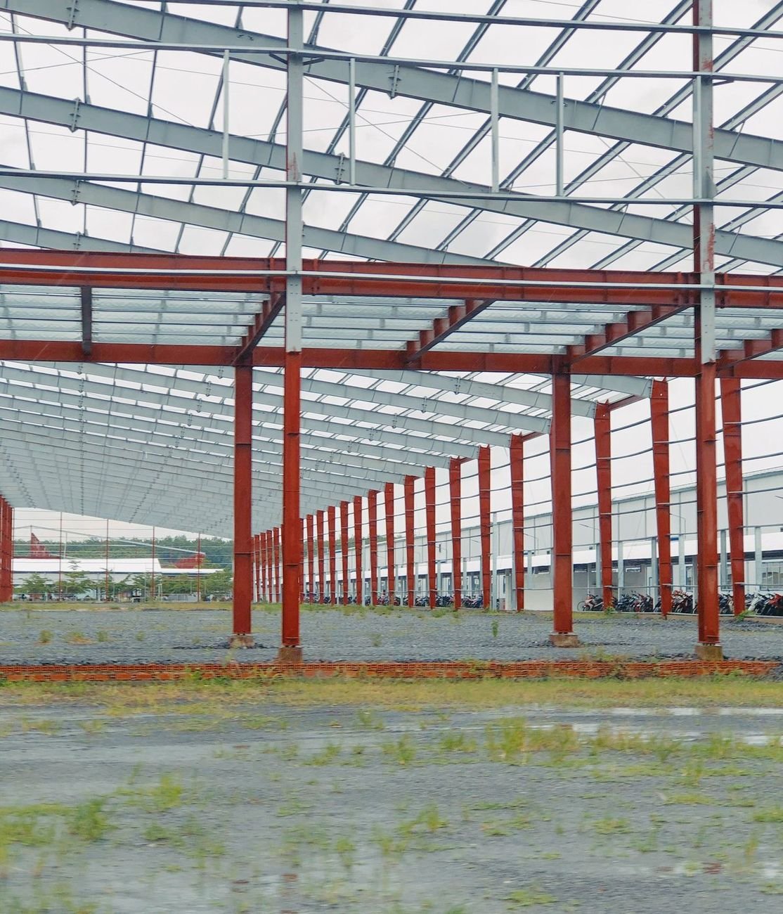 Structural steel fabrication work completed by AV FAB.TECH